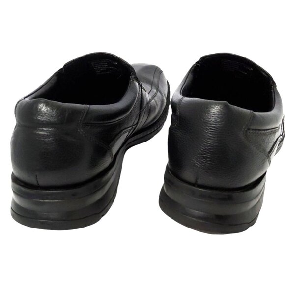Vintage Dockers Men's Black Leather Slip On  Loafer Shoes - Picture 4 of 5